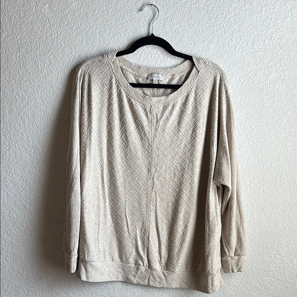 Cream Chenault Dolman Sweater